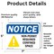 Signmission 5 in H x 7 in W, Vinyl Decal, Rectangle, Non-Permit Required Confined Space OS-2PACK-NS-D-57-L-16238 - alternate 5